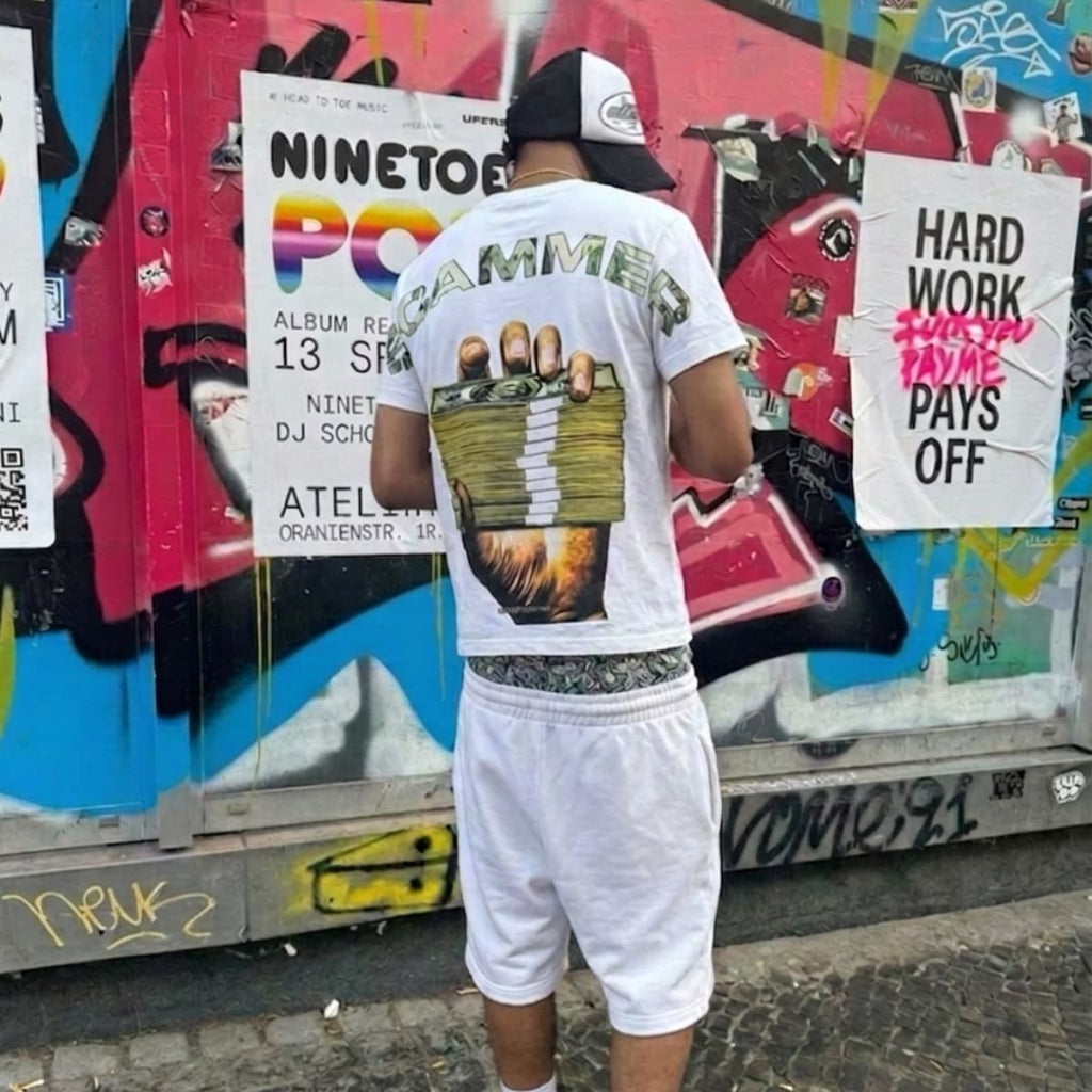 SCAMMER TEE WHITE