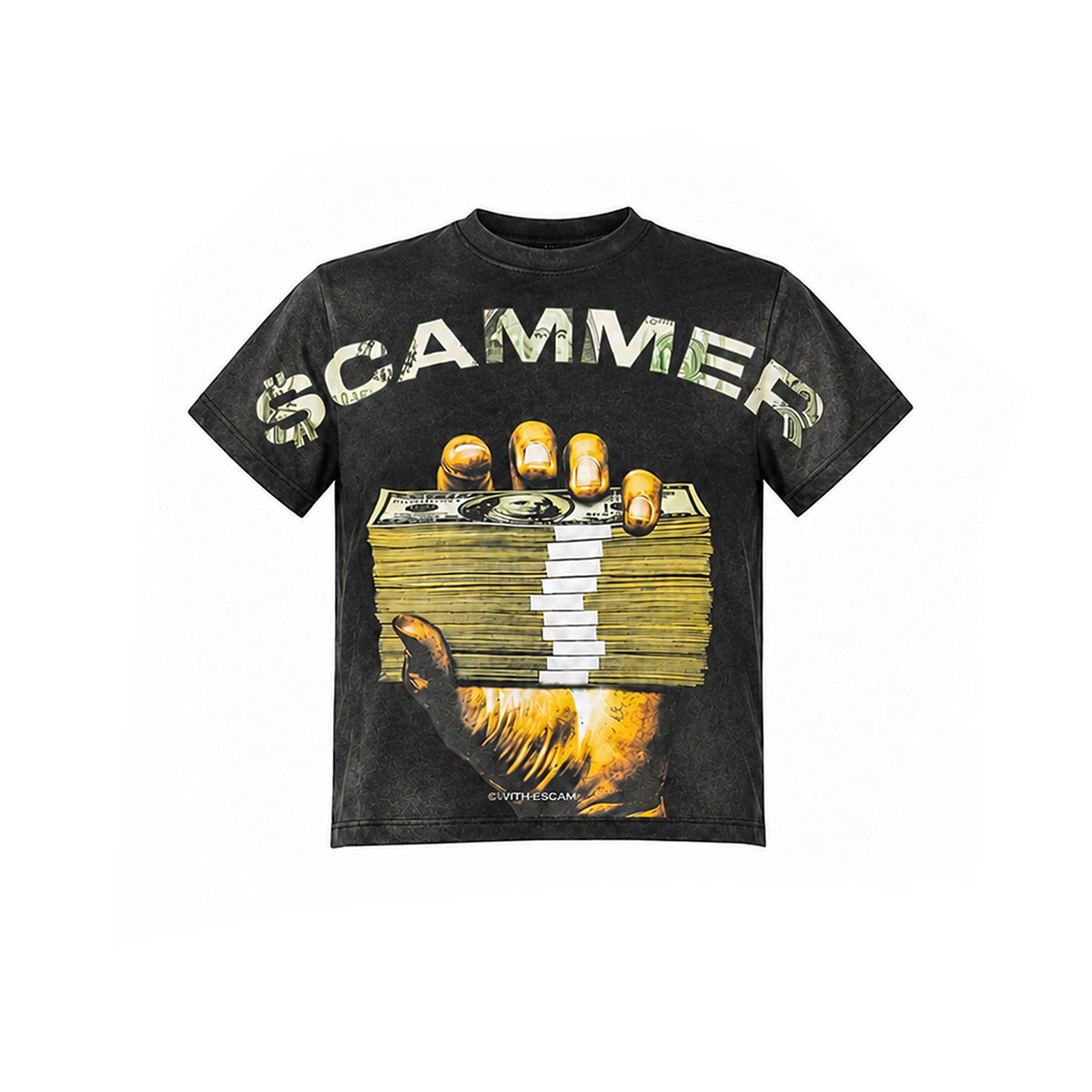 SCAMMER TEE BLACK