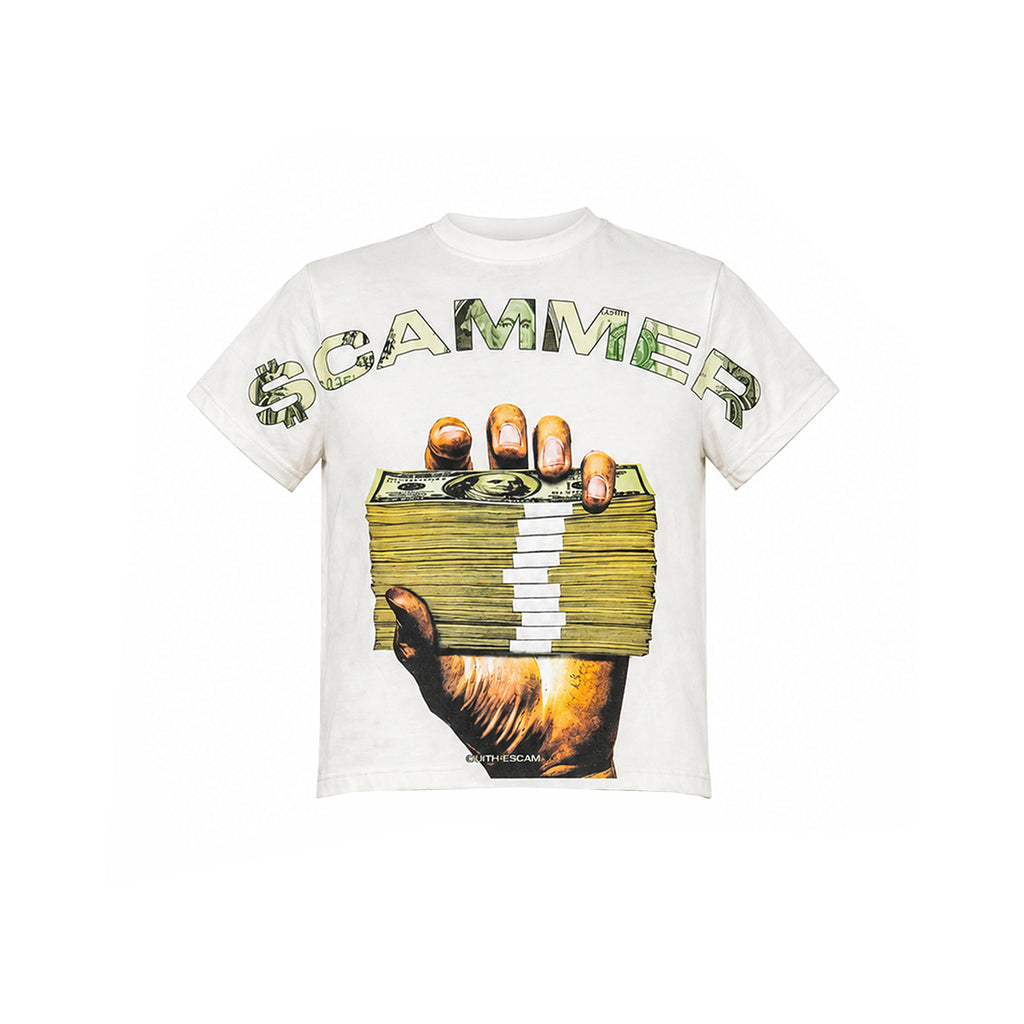 SCAMMER TEE WHITE