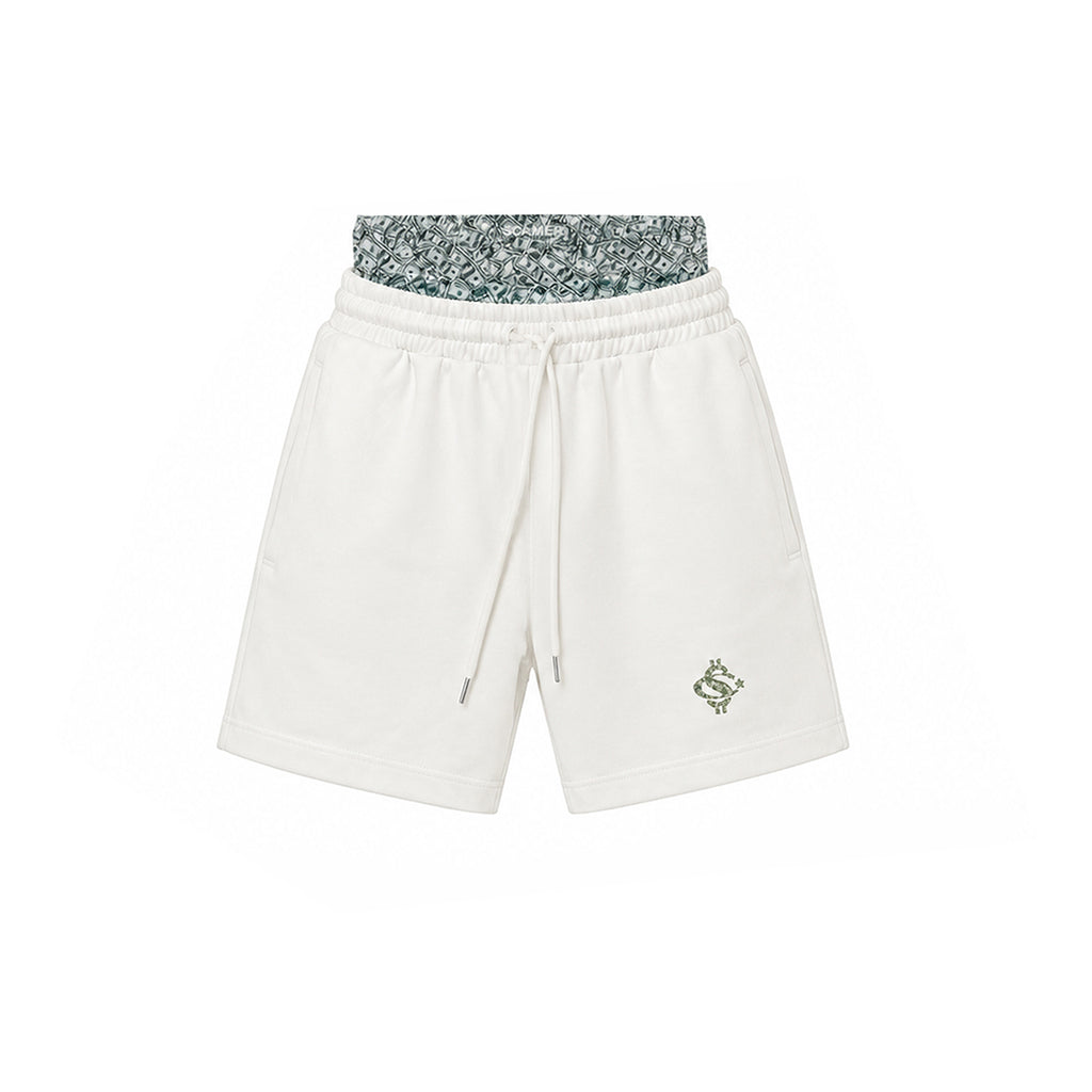 SHORT SCAMMER WHITE